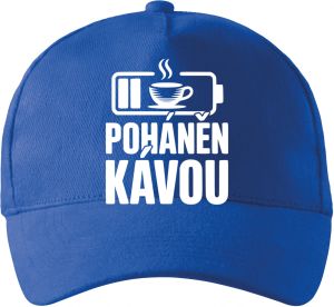 Poháněn kávou, bílý potisk