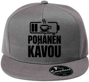 Poháněn kávou, černý potisk