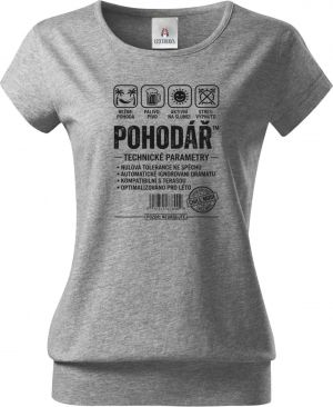 Pohodář, černý potisk