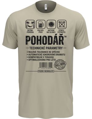 Pohodář, černý potisk