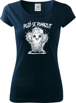 Pojď se pomazlit, bílý potisk