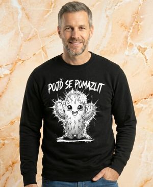 Pojď se pomazlit, bílý potisk