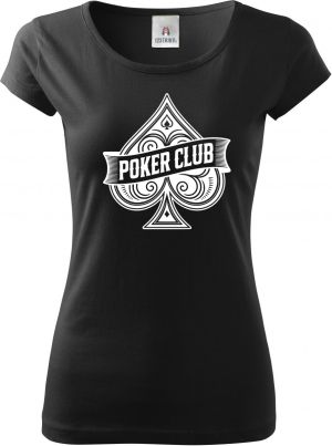Poker Club, bílý potisk