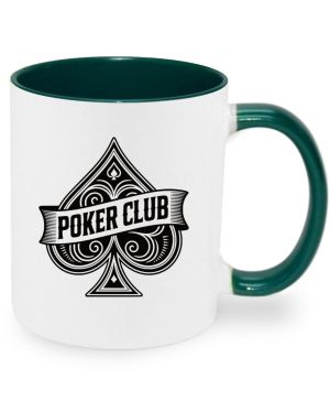 Poker Club, bílý potisk