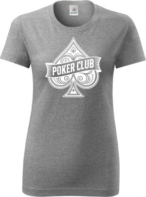 Poker Club, bílý potisk