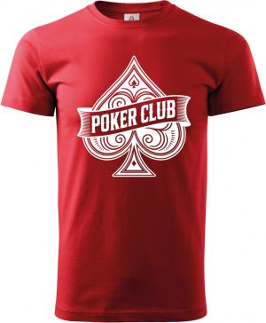 Poker Club, bílý potisk
