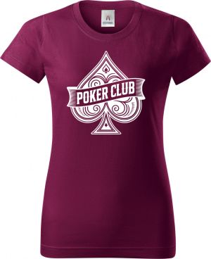 Poker Club, bílý potisk