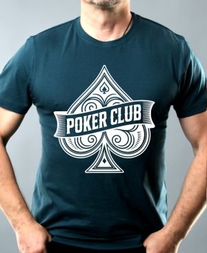 Poker Club, bílý potisk