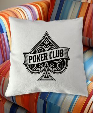 Poker Club, bílý potisk
