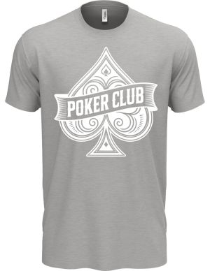 Poker Club, bílý potisk