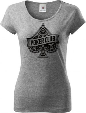 Poker Club, černý potisk