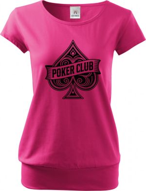 Poker Club, černý potisk
