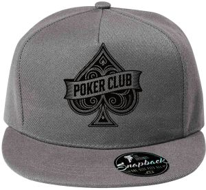 Poker Club, černý potisk