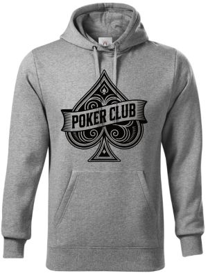 Poker Club, černý potisk
