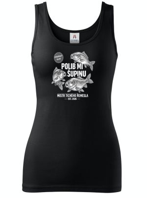 Polib mi šupinu, bílý potisk