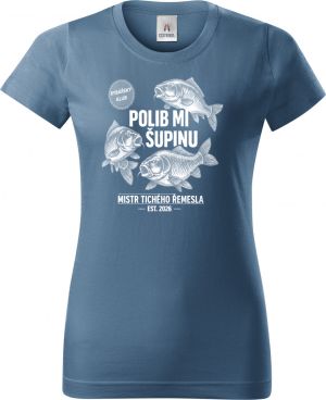 Polib mi šupinu, bílý potisk