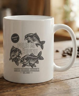 Polib mi šupinu, černý potisk