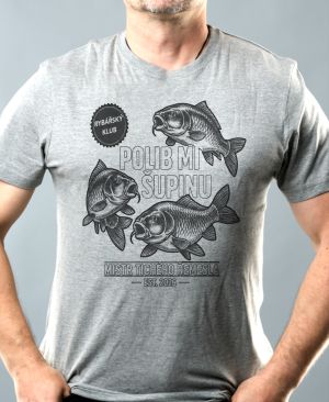 Polib mi šupinu, černý potisk