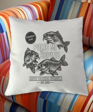 Polib mi šupinu, černý potisk