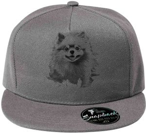 Pomeranian, černý tisk