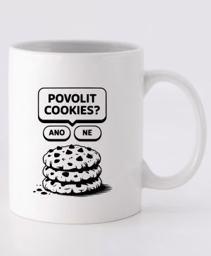 Povolit Cookies? bílý tisk