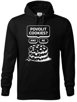 Povolit Cookies? bílý tisk