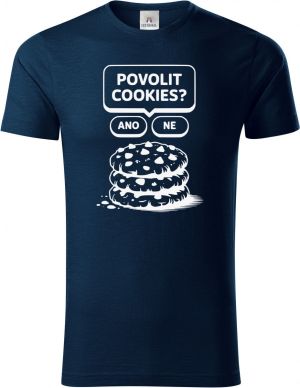 Povolit Cookies? bílý tisk