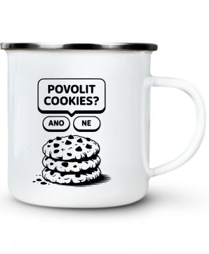 Povolit Cookies? bílý tisk