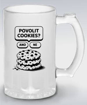 Povolit Cookies? bílý tisk