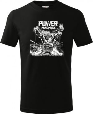 Power Madness – Zuřivý Hrdina, bílý tisk