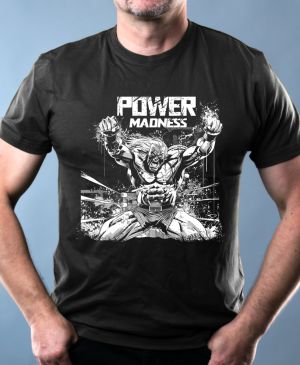 Power Madness – Zuřivý Hrdina, bílý tisk