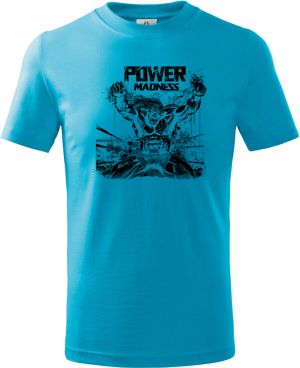 Power Madness – Zuřivý hrdina, černý tisk