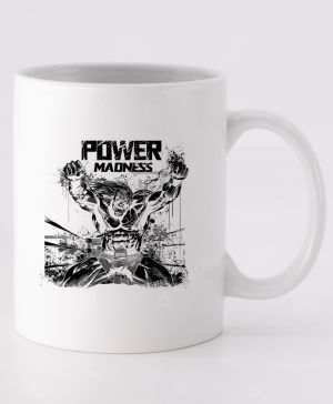 Power Madness – Zuřivý hrdina, černý tisk