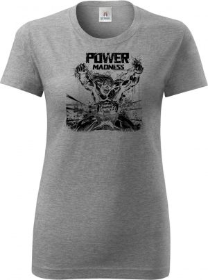 Power Madness – Zuřivý hrdina, černý tisk
