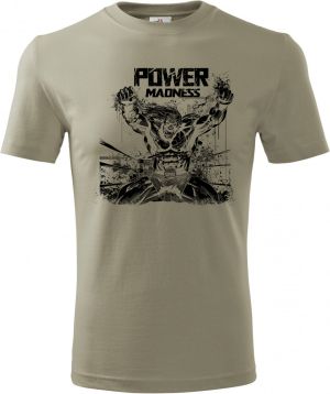 Power Madness – Zuřivý hrdina, černý tisk