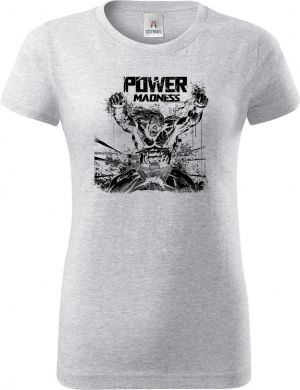 Power Madness – Zuřivý hrdina, černý tisk