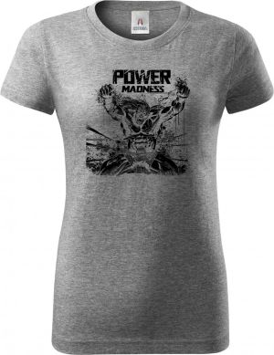 Power Madness – Zuřivý hrdina, černý tisk