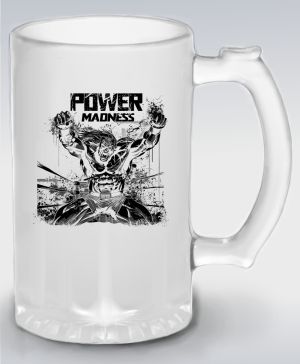 Power Madness – Zuřivý hrdina, černý tisk