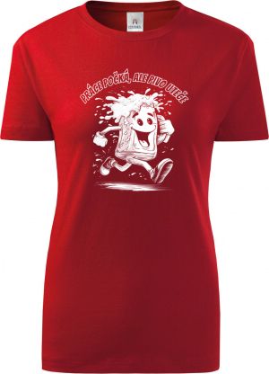 Práce počká, ale pivo uteče, bílý tisk