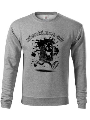 Práce počká, ale pivo uteče, černý tisk