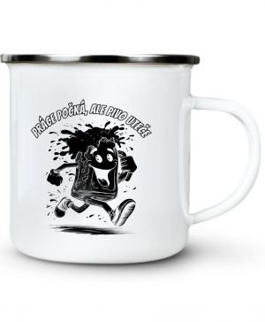 Práce počká, ale pivo uteče, černý tisk