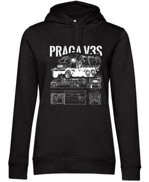 PRAGA V3S, V2 - bílý tisk