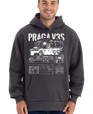 PRAGA V3S, V2 - bílý tisk