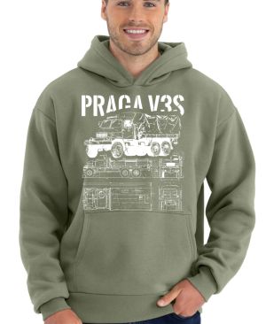 PRAGA V3S, V2 - bílý tisk