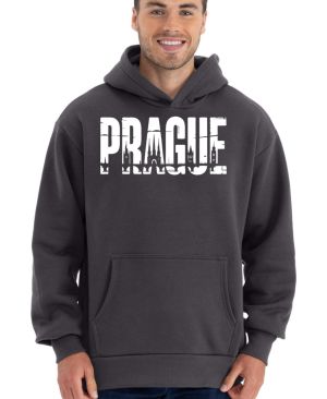 Prague, bílý potisk