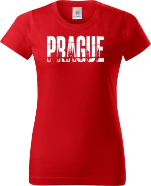 Prague, bílý potisk