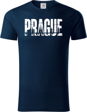 Prague, bílý potisk