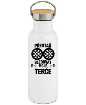 Přestaň sledovat moje terče. Černý tisk