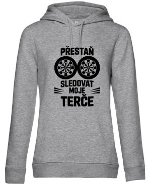 Přestaň sledovat moje terče. Černý tisk