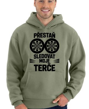 Přestaň sledovat moje terče. Černý tisk